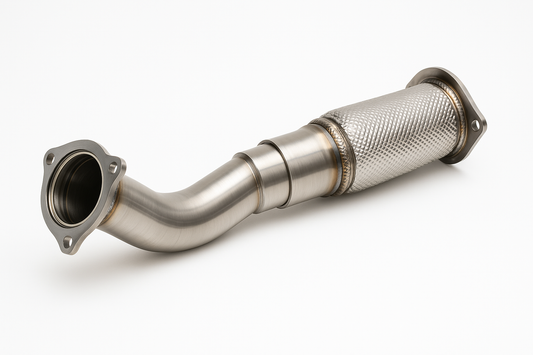 2013–2018 BMW 240i/340i/440i F30/F32 B58 3.0T Downpipe with Reducer, Slip‑Fit Joint
