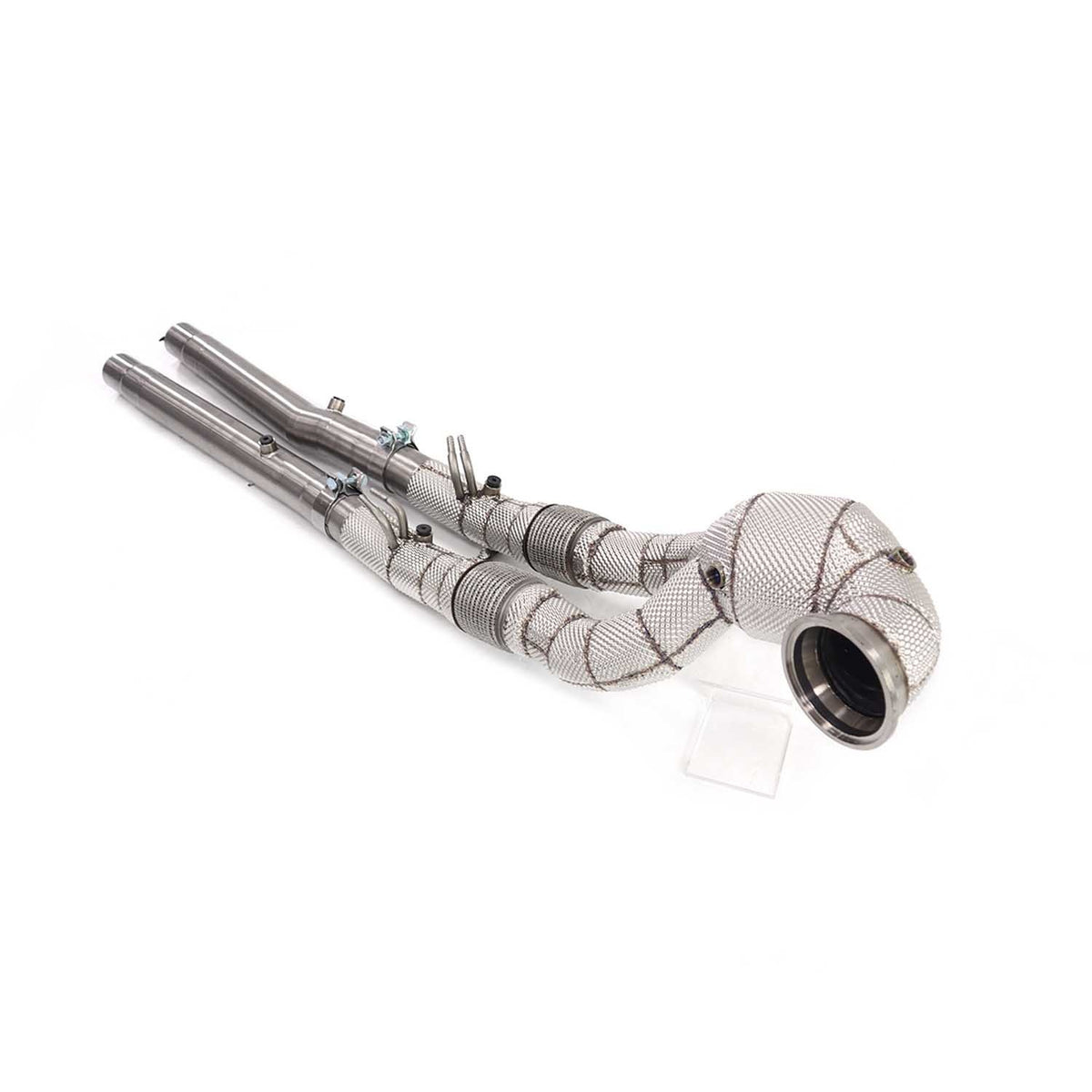 RS3 Exhaust Downpipe for Audi RS3 8V 2.5T DAZA Ss304 Downpipe with Heat Shield Without OPF Stainless